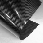 100% 3K Plain Glossy Flexible Carbon Fiber Sheet High Strength Lightweight