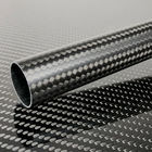 Glossy 3K Roll Wrapped Carbon Fiber Pipe For Helicopters Model Drone