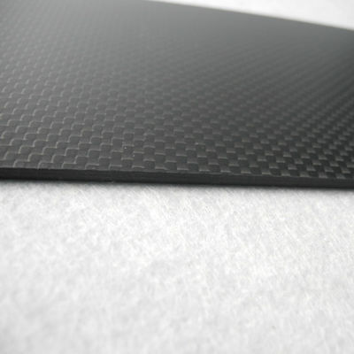 Weave Carbon Fiber Plate Flexible Tripod Type 3.0mm ±0.1mm Thickness