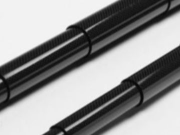 Conical Type 3K Carbon Fiber Telescopic Tubes / Rod Use In Ship Mast