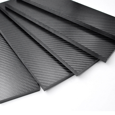 Anti Ultraviolet Radiation Carbon Fiber Sheet 50 x 100 Cm Thickness 1.5 Mm 0.059"
