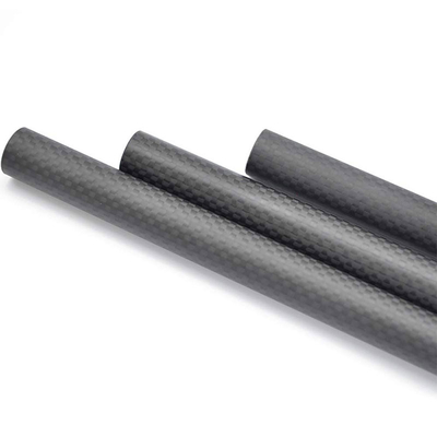 12x10x1000mm Carbon Fiber Tube 3K Roll Wrapped CF Tube