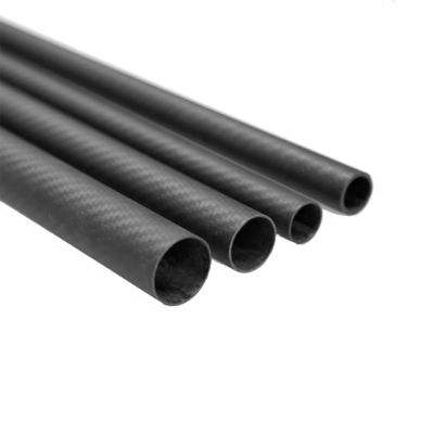 12x10x1000mm Carbon Fiber Tube 3K Roll Wrapped CF Tube