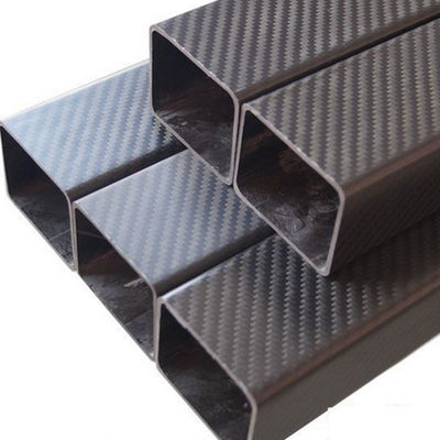 Industrial 15MM Square Carbon Fibre Tube Excellent Structural Performance