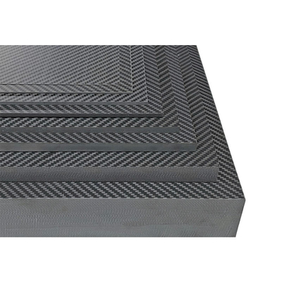 Custom Made Twill Weave Carbon Fiber Plate Extremely Strong And Durable