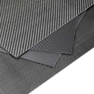 Full Gloss Matt And Gloss Finish Carbon Fiber Sheet Customized Size