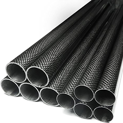 High Strength Epoxy Resin 3K Roll Wrapped Carbon Fiber Tube for Drone Frame