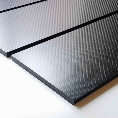 High Quality 1000 mm x 1000 mm x 1.5 mm Thick Carbon Fiber Plate