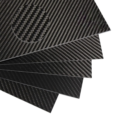 High Quality 1000 mm x 1000 mm x 1.5 mm Thick Carbon Fiber Plate