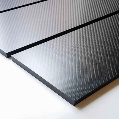Light Weight 3K CFRP Panel Twill Matte Weave Woven Carbon Fiber Laminated Plate