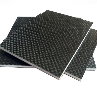 Lightweight 3K Unidirectional Sheet OEM Surface Industrial Carbon Fiber Panel