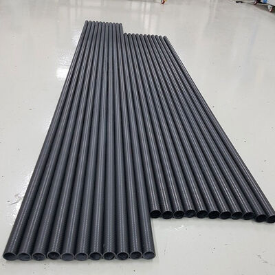 High Stiffness Lightweight 3K Carbon Fiber Pole - OEM 3K Carbon Fiber Pole Manufacturer CFRP Composite Rod