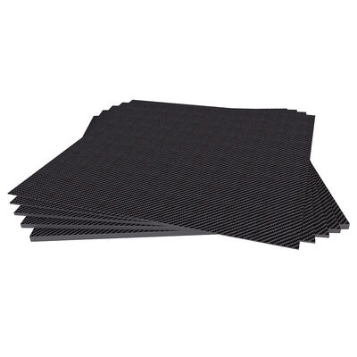 3K Carbon Fiber Sheet with High Gloss Surface, 3200Mpa Tensile Strength, and 50x50 cm Size for Industrial Applications