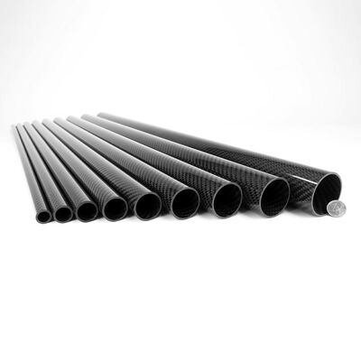 100% 3K Thin Wall Carbon Fiber Tube - High Stiffness and Dimensional Stability