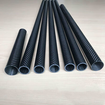 High Composite Hardness 3K Twill Matte Carbon Fiber Tube with OD 4-30mm for Drone Arms
