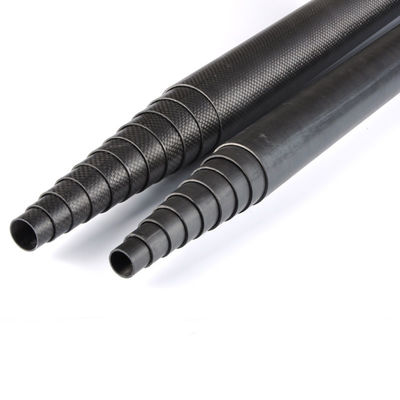 Window Cleaning Carbon Fiber Telescopic Pole 12K Carbon Fiber Extension Pole